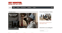 Desktop Screenshot of heymonsterhandsoffmycity.com