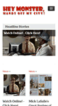 Mobile Screenshot of heymonsterhandsoffmycity.com